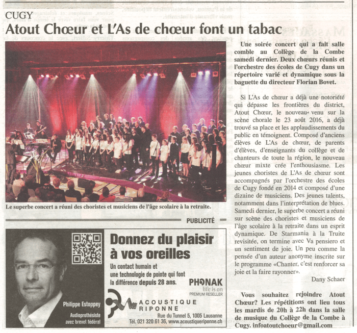 20170407 Article Echo du GdV